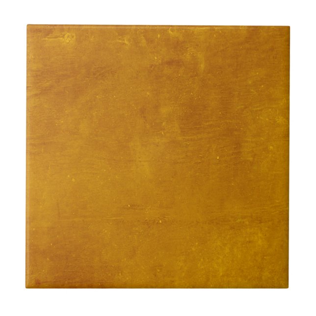 Gebrannte orange Magie Fliese (Vorderseite)