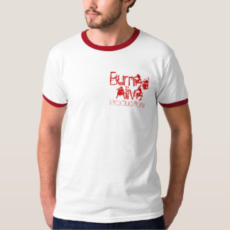 Gebrannter lebendiger Produktions-   T - Shirt