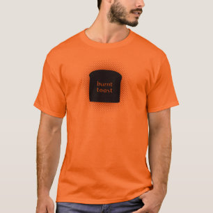 Gebrannter Toast-grundlegender T - Shirt