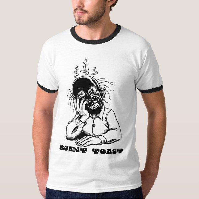 Gebrannter Toast T-Shirt (Vorderseite)