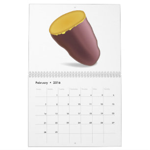 Gebratene Süßkartoffel - Emoji Kalender