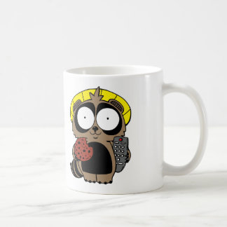 Gebratenes Huhn und Sushi Tanuki Kaffee-Tasse Kaffeetasse
