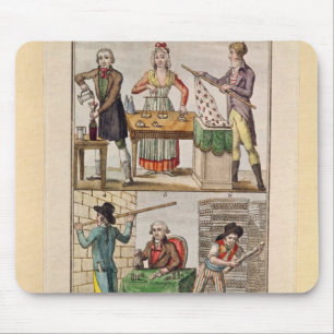 Gebrauch von den neuen Maßen Mousepad