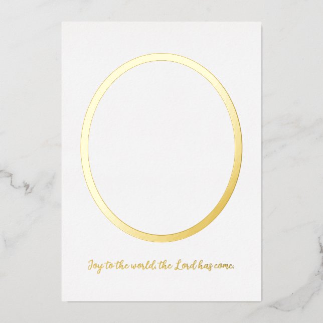 Gebräuchliche Weihnachtsnachtszeit Folien Feiertagskarte (Vorderseite)