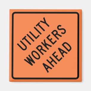 Gebrauchsarbeitskraft-voran Magnet