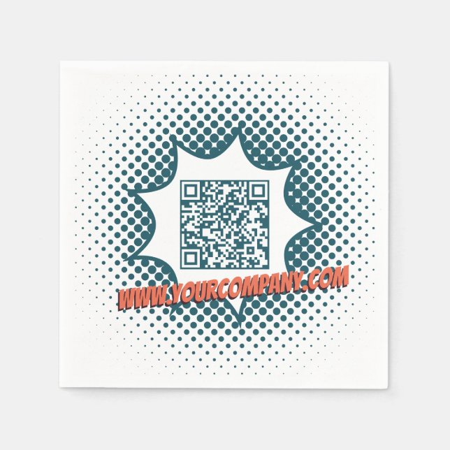 Gebrauchtes WWW-Papier für Reinigungsdienste Serviette (Vorderseite)