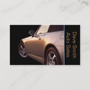 Gebrauchtwagenhändler Visitenkarte