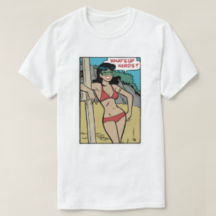 Gebräunte Beach Bunny Bikini Girl • Was ist los, N T-Shirt