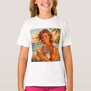 Gebräunte und Angetrunkene Party Stimmung Strand G T-Shirt