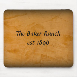 Gebräuntes Leder Mousepad