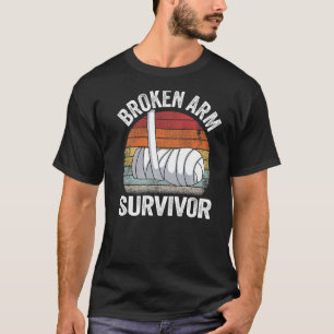 gebrochene Arm Survivor Erholung gebrochen Hand gu T-Shirt