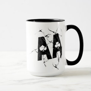 Gebrochene As-Tasse Tasse
