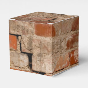 Gebrochene Backsteinmauer Geschenkschachtel