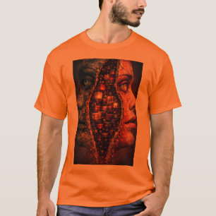 Gebrochene Dimensionen – Surrealer abstrakter Dopp T-Shirt