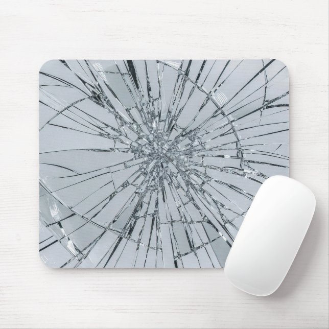 Gebrochene Glasoberfläche (Stil 1) Ölmalerei Mousepad (Mit Mouse)