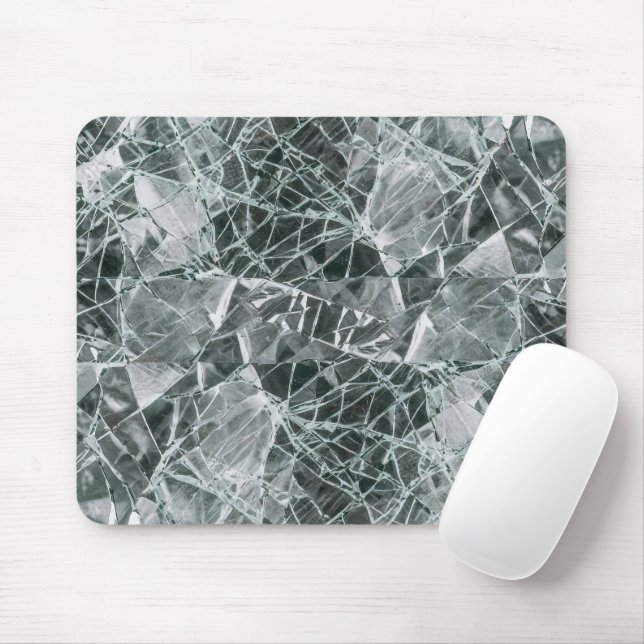 Gebrochene Glasoberfläche (Stil 5) Ölmalerei Mousepad (Mit Mouse)