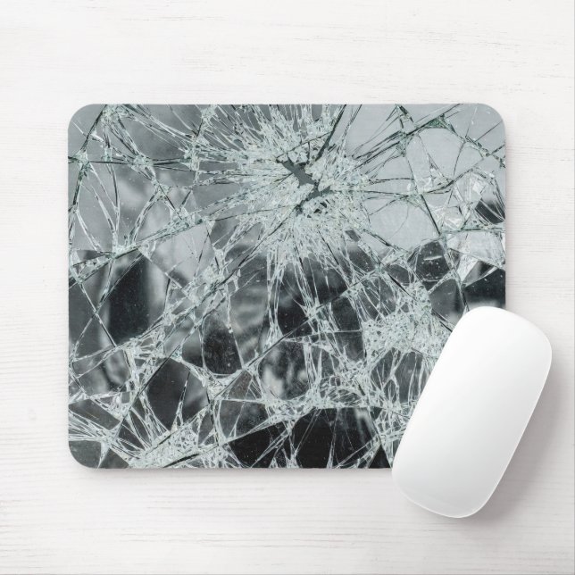 Gebrochene Glasoberfläche (Stil 6) Ölmalerei Mousepad (Mit Mouse)