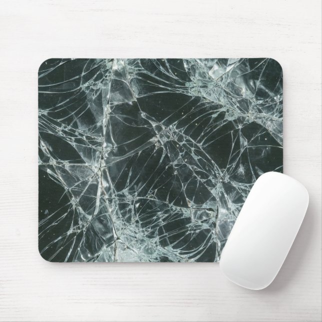 Gebrochene Glasoberfläche (Stil 7) Ölmalerei Mousepad (Mit Mouse)
