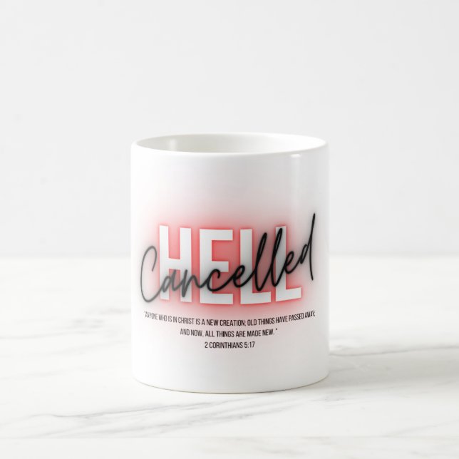 Gebrochene Hell-Schrift Kaffeebecher Kaffeetasse (Mittel)