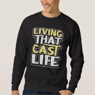 Gebrochene Knochen Verletzung Erholung Gute Besser Sweatshirt