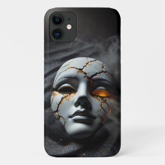 Gebrochene Porzellanmaske Dark Luxury iPhone 11 Hü Case-Mate iPhone Hülle