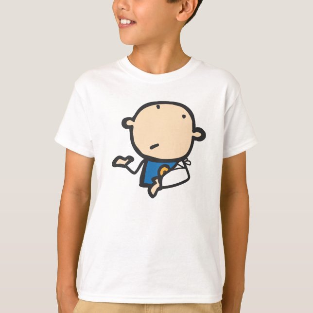 Gebrochener Arm T-Shirt (Vorderseite)