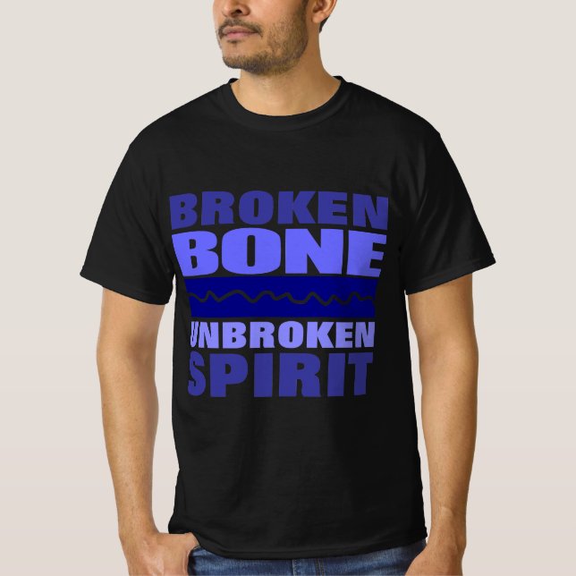 gebrochener Knochenbrand T-Shirt (Vorderseite)