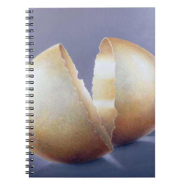 Gebrochenes Bronzezeitalter-Ei Notizblock (Vorderseite)