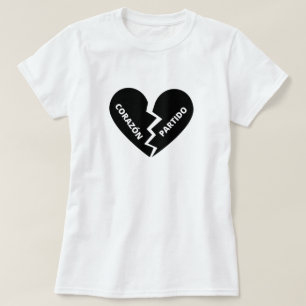 Gebrochenes Herz in Galicien - Partido corazón T-Shirt