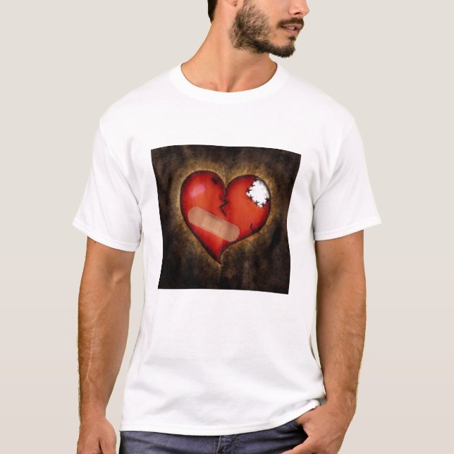 gebrochenes Herz/T - Shirt (Vorderseite)