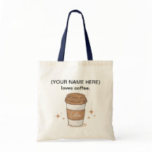 Gebrühzeit: Tasche des Kaffees Lover" Tote Tasche