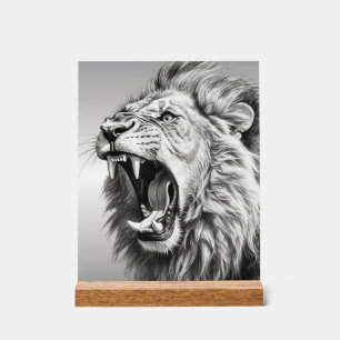 Gebrüll des Löwen Acrylschild