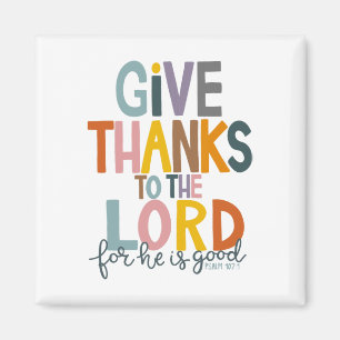 Gebt dem Herrn, Er ist ein guter Jesus Fall als Magnet