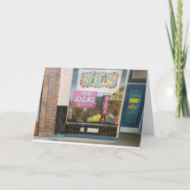 Gebt mir ein Zeichen Karte