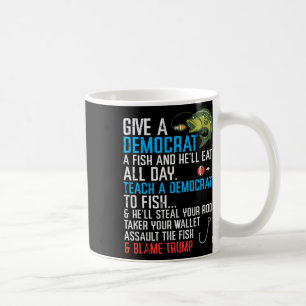 Gebt republikanischen Männern einen demokratischen Kaffeetasse