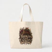 Gebuchte Tasche für Vintage-Buchliebhaber über Kap