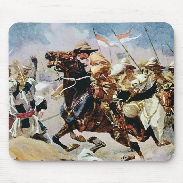 Gebühr der 21. Lancers in Omdurman Mousepad (Vorne)