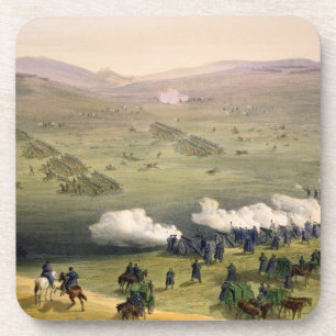 Gebühr der helle Kavallerie-Brigade, am 25. Untersetzer