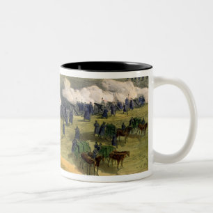 Gebühr der helle Kavallerie-Brigade, am 25. Zweifarbige Tasse