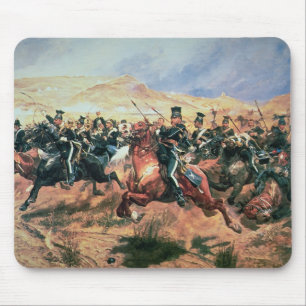 Gebühr der hellen Brigade Mousepad