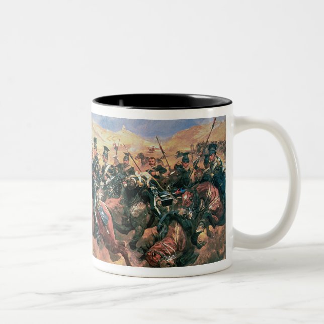 Gebühr der hellen Brigade Zweifarbige Tasse (Rechts)