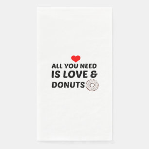 GEBÜHREN UND LIEBE SERVIETTE