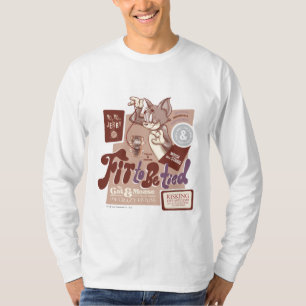 Gebunden zu werden Tom- und Jerry-Sitz T-Shirt