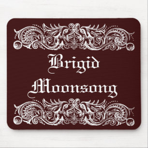 Gebundene Monster Weißes Druckmousepad Mousepad