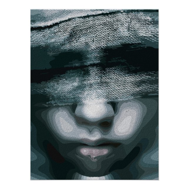 Gebundenes Sehen: Zwangsweise Stille Poster (Vorderseite)