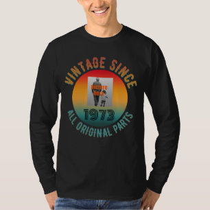 GEBURSTAGS-RETRO-SINCE ALLE ORIGINALTEILE T-Shirt