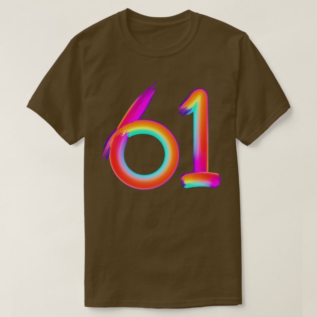 gebürstet 58 T-Shirt (Design vorne)