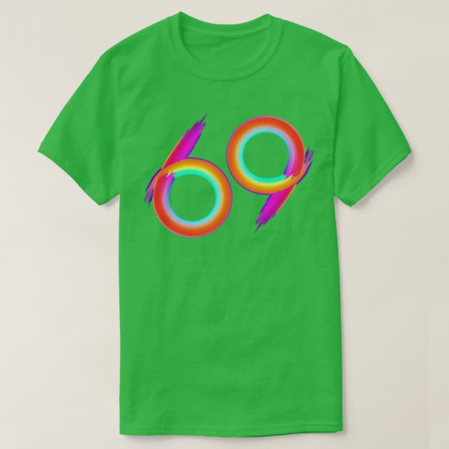 gebürstet 66 T-Shirt (Design vorne)