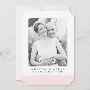 gebürstet   Fotokarte für den Urlaub Feiertagskarte