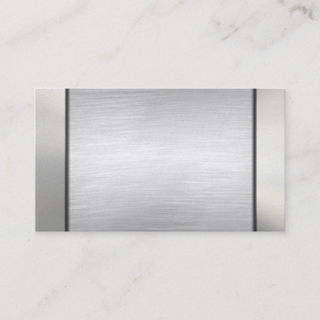 Gebürstete GoldVisitenkarten Visitenkarte (Vorderseite)